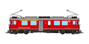 Pullman 30149 - G Elektrolok ABe 4/4 III Nr. 54, Hakone der RhB, Ep. VI - rot, Vorbildzustand um 2012